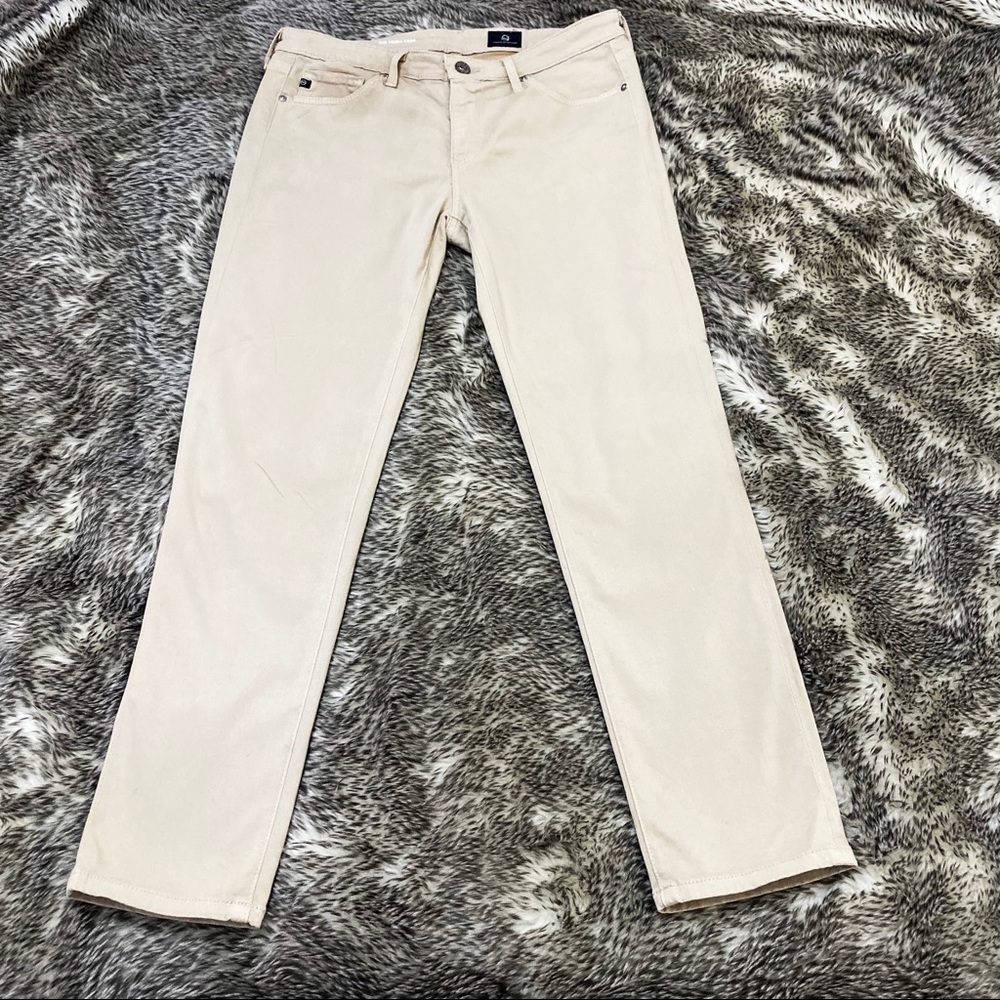 AG Adriano Goldschmied Sateen Prima crop jeans